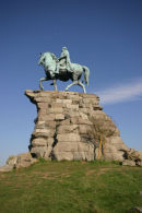 Sun on Copper Statue